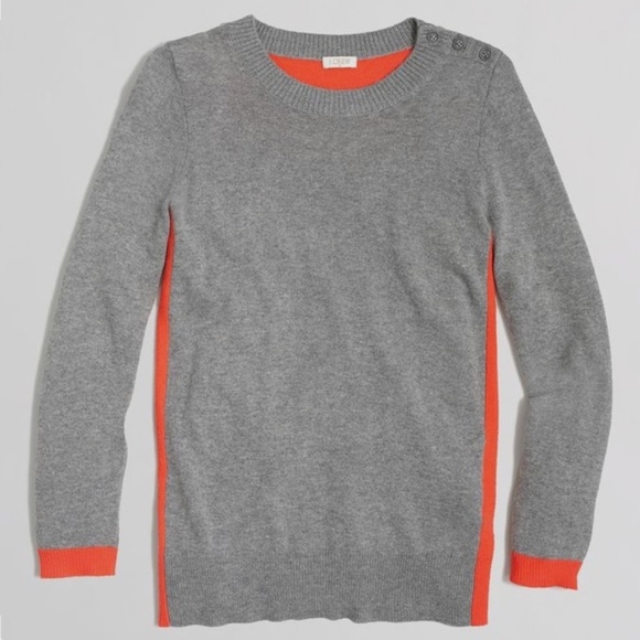 J. Crew Factory Sweaters - J Crew Factory colorblock elbow patch sweater‎